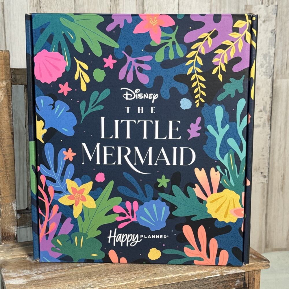 The Happy Planner The Little Mermaid Be Happy Box